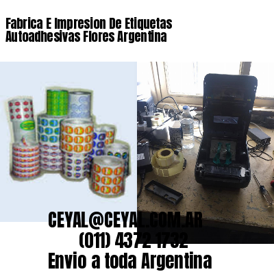 Fabrica E Impresion De Etiquetas Autoadhesivas Flores Argentina