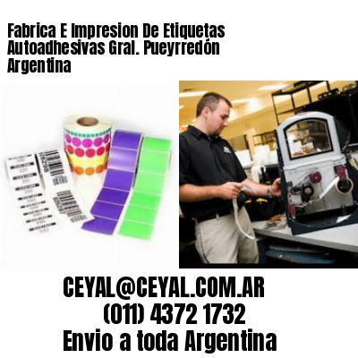 Fabrica E Impresion De Etiquetas Autoadhesivas Gral. Pueyrredón Argentina