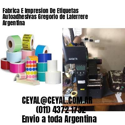 Fabrica E Impresion De Etiquetas Autoadhesivas Gregorio de Laferrere Argentina