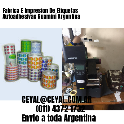 Fabrica E Impresion De Etiquetas Autoadhesivas Guaminí Argentina