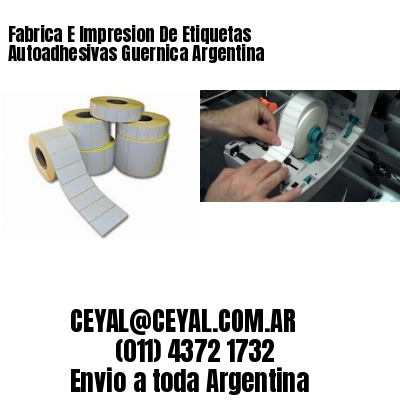 Fabrica E Impresion De Etiquetas Autoadhesivas Guernica Argentina