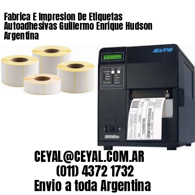 Fabrica E Impresion De Etiquetas Autoadhesivas Guillermo Enrique Hudson Argentina