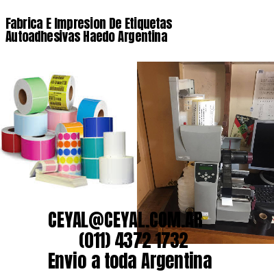 Fabrica E Impresion De Etiquetas Autoadhesivas Haedo Argentina