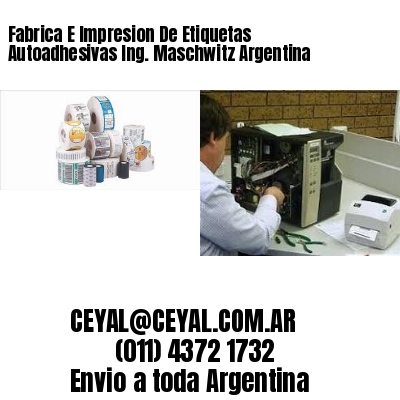Fabrica E Impresion De Etiquetas Autoadhesivas Ing. Maschwitz Argentina