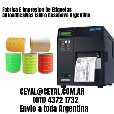 Fabrica E Impresion De Etiquetas Autoadhesivas Isidro Casanova Argentina