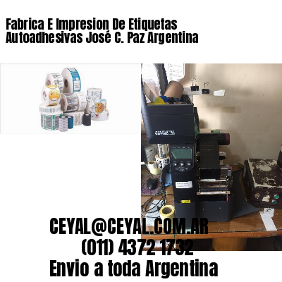 Fabrica E Impresion De Etiquetas Autoadhesivas José C. Paz Argentina