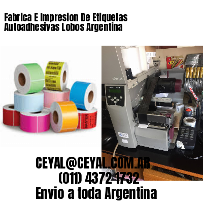 Fabrica E Impresion De Etiquetas Autoadhesivas Lobos Argentina