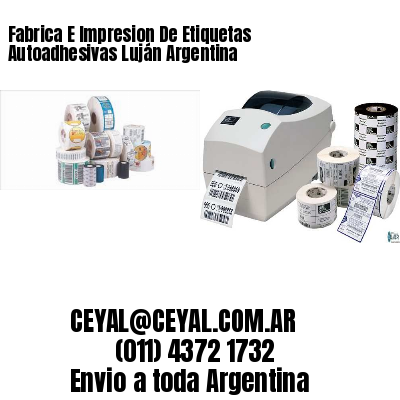 Fabrica E Impresion De Etiquetas Autoadhesivas Luján Argentina