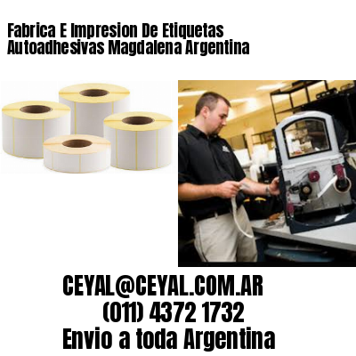 Fabrica E Impresion De Etiquetas Autoadhesivas Magdalena Argentina