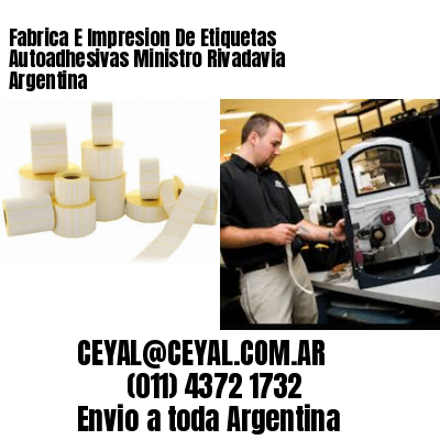 Fabrica E Impresion De Etiquetas Autoadhesivas Ministro Rivadavia Argentina