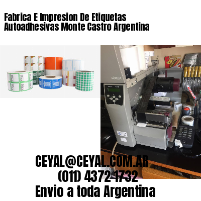 Fabrica E Impresion De Etiquetas Autoadhesivas Monte Castro Argentina