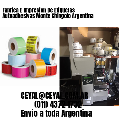 Fabrica E Impresion De Etiquetas Autoadhesivas Monte Chingolo Argentina
