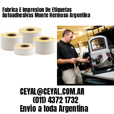 Fabrica E Impresion De Etiquetas Autoadhesivas Monte Hermoso Argentina