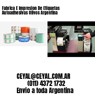 Fabrica E Impresion De Etiquetas Autoadhesivas Olivos Argentina