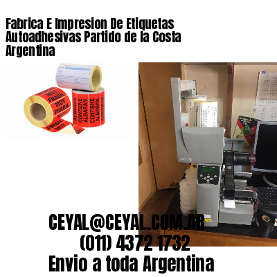 Fabrica E Impresion De Etiquetas Autoadhesivas Partido de la Costa Argentina
