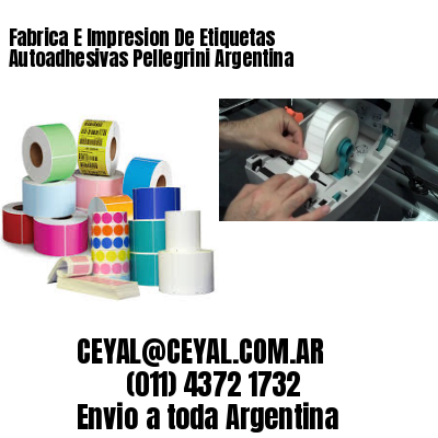 Fabrica E Impresion De Etiquetas Autoadhesivas Pellegrini Argentina