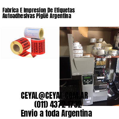 Fabrica E Impresion De Etiquetas Autoadhesivas Pigüé Argentina