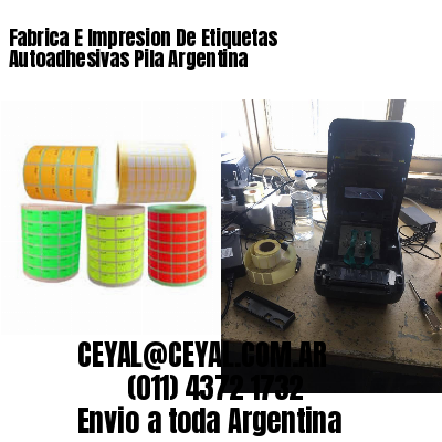 Fabrica E Impresion De Etiquetas Autoadhesivas Pila Argentina