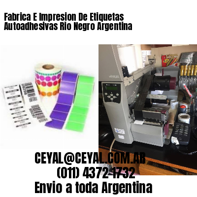 Fabrica E Impresion De Etiquetas Autoadhesivas Rio Negro Argentina