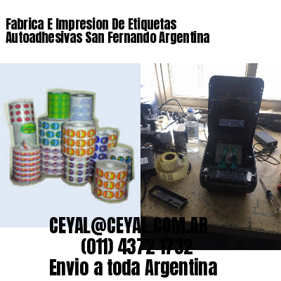 Fabrica E Impresion De Etiquetas Autoadhesivas San Fernando Argentina