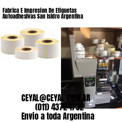 Fabrica E Impresion De Etiquetas Autoadhesivas San Isidro Argentina
