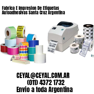Fabrica E Impresion De Etiquetas Autoadhesivas Santa Cruz Argentina