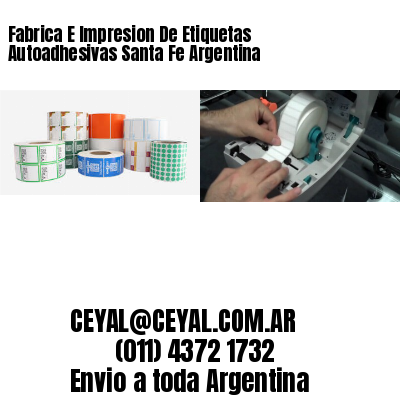 Fabrica E Impresion De Etiquetas Autoadhesivas Santa Fe Argentina