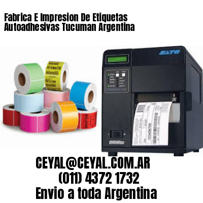 Fabrica E Impresion De Etiquetas Autoadhesivas Tucuman Argentina