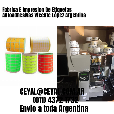 Fabrica E Impresion De Etiquetas Autoadhesivas Vicente López Argentina