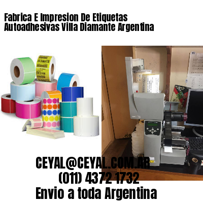 Fabrica E Impresion De Etiquetas Autoadhesivas Villa Diamante Argentina