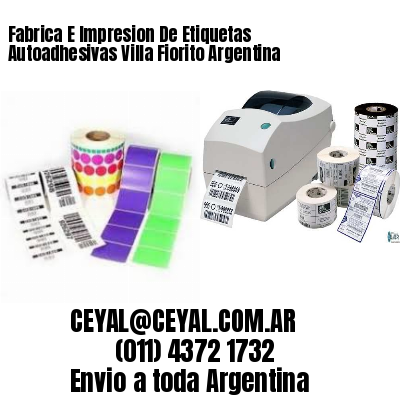 Fabrica E Impresion De Etiquetas Autoadhesivas Villa Fiorito Argentina