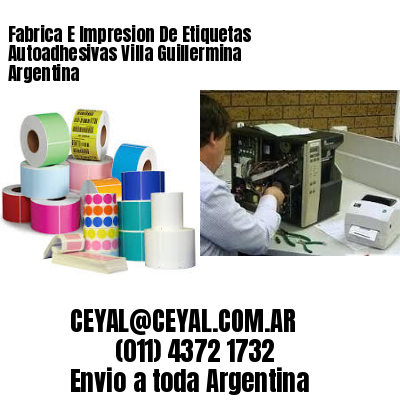 Fabrica E Impresion De Etiquetas Autoadhesivas Villa Guillermina Argentina