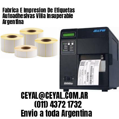 Fabrica E Impresion De Etiquetas Autoadhesivas Villa Insuperable Argentina