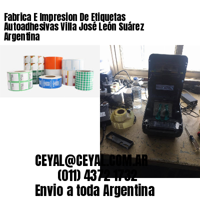 Fabrica E Impresion De Etiquetas Autoadhesivas Villa José León Suárez Argentina