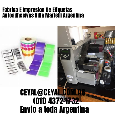 Fabrica E Impresion De Etiquetas Autoadhesivas Villa Martelli Argentina