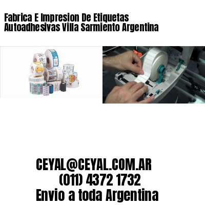 Fabrica E Impresion De Etiquetas Autoadhesivas Villa Sarmiento Argentina