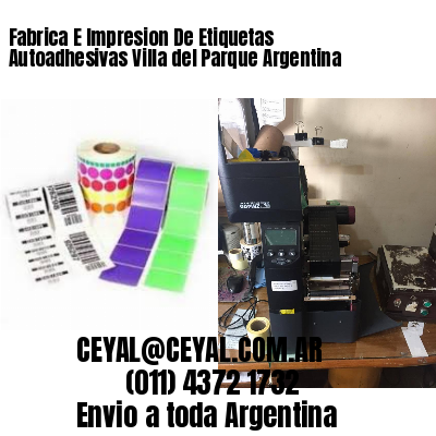 Fabrica E Impresion De Etiquetas Autoadhesivas Villa del Parque Argentina