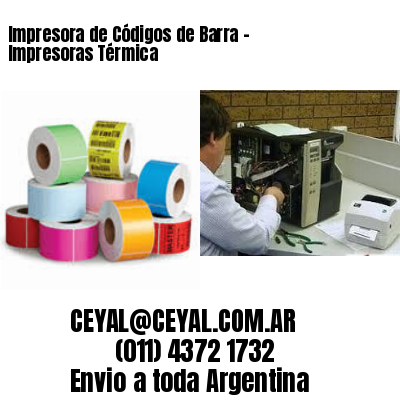 Impresora de Códigos de Barra – Impresoras Térmica