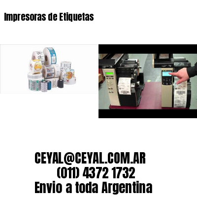Impresoras de Etiquetas