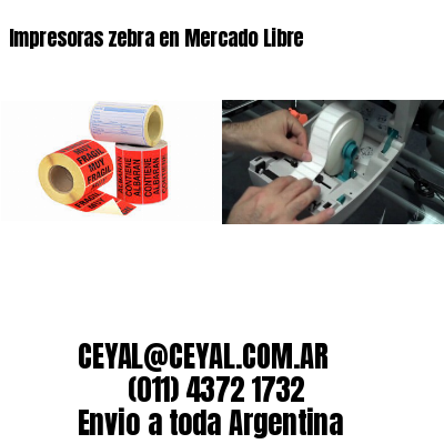 Impresoras zebra en Mercado Libre