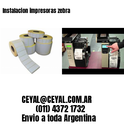 Instalacion impresoras zebra