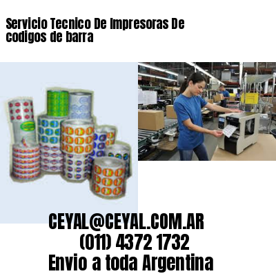 Servicio Tecnico De Impresoras De codigos de barra