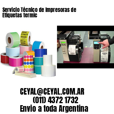 Servicio Técnico de Impresoras de Etiquetas termic