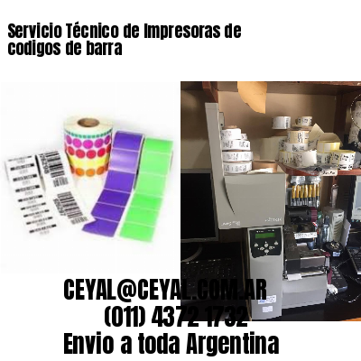 Servicio Técnico de Impresoras de codigos de barra