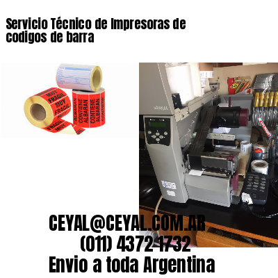 Servicio Técnico de Impresoras de codigos de barra