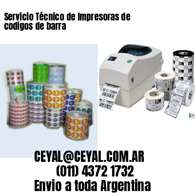 Servicio Técnico de Impresoras de codigos de barra