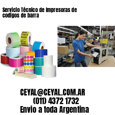 Servicio Técnico de Impresoras de codigos de barra