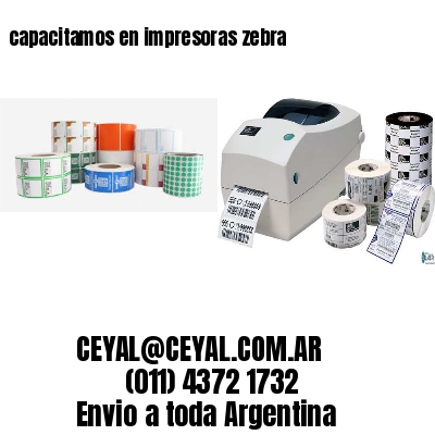 capacitamos en impresoras zebra