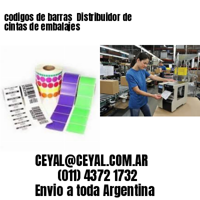 codigos de barras 	Distribuidor de cintas de embalajes