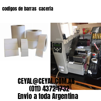 codigos de barras 	caceria